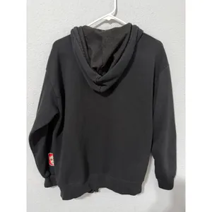 Disney Women Hoodie Sweater M Mickey Mouse Minnie Mouse Black Broken Zipper Y2K thumbnail 5