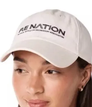 PE Nation White Hommage Blush Baseball Hat thumbnail 1