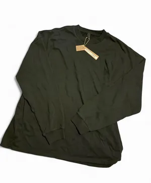 SKIMS Mens Heavy cotton jersey oversized long sleeve thumbnail 5