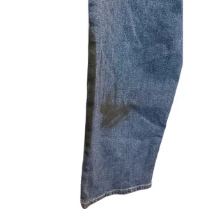 Levi’s Ribcage Straight Ankle Jeans Women’s Size 26 Blue Medium Wash Denim FLAW thumbnail 7