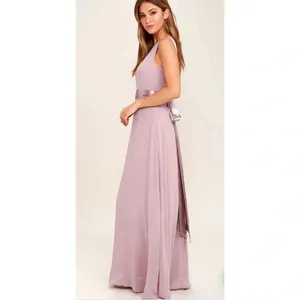 Lulus NWT That Special Something Mauve Maxi Dress Size Small thumbnail 14