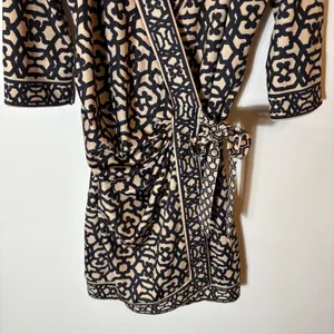 Gretchen Scott 3/4 Sleeve Jersey Wrap It Up Dress in Rio‎ Print Size XS thumbnail 3