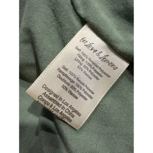 For Love‎ & Lemons Sage Green Cropped Puffer Vest XS Funnel Neck Quilted Padded thumbnail 7