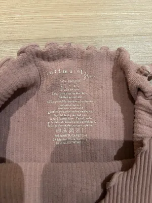 free people stretchy ribbed ruffle tank thumbnail 3
