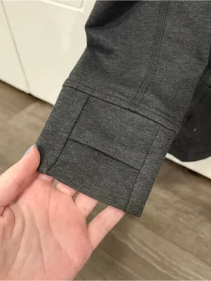 Lululemon Heathered Black Coast Wrap II thumbnail 11