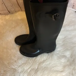 Kamik Black Olivia Rain Boots, 7 thumbnail 2