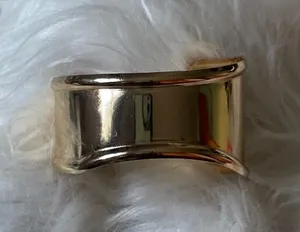 18k gold plated bangle thumbnail 1