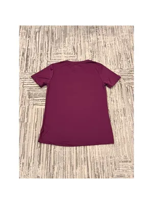 New Under Armour women's XS (semi-fitted) purple Heatgear t-shirt thumbnail 4