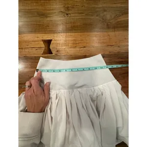 JoyLab Mini Skirt XS White Pleated Skort thumbnail 6