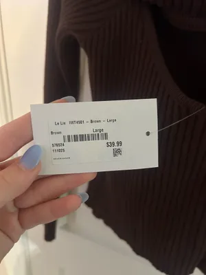 Pants Store Cropped Sweater thumbnail 5