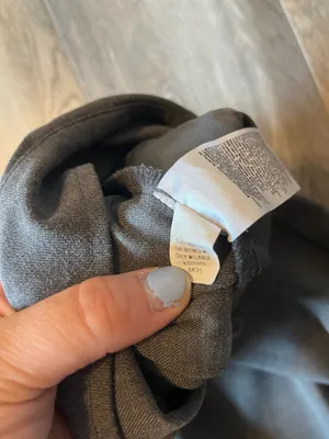 Old Navy Extra High Rise Wide Leg Trousers in Grey Melange thumbnail 5