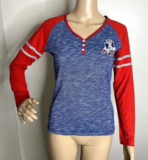 Majestic New England Patriots NFL Long Sleeve Top thumbnail 1