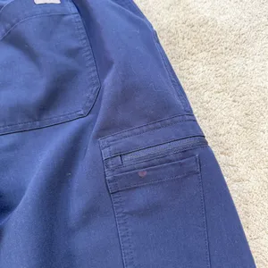Figs Women’s High Waisted Yola Skinny Scrub Pants Pull On in Navy L thumbnail 15
