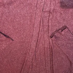 Aeropostale Burgundy Cardigan Sweater Women's Long Sleeve Lightweight Knit thumbnail 3