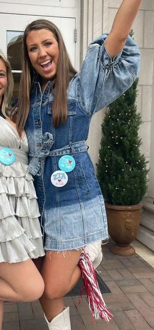 Jean denim dress thumbnail 1