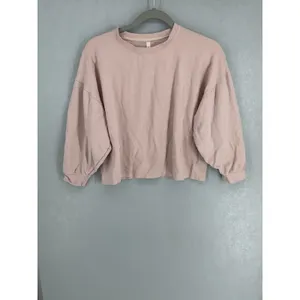 Aritzia The Group by Babaton Womens Knit Top Pink Balloon Sleeve Relaxed Size 1 thumbnail 2
