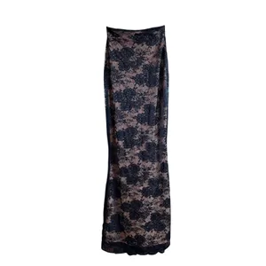 Nookie Heaven Black Lace Maxi Skirt NWT Size Small thumbnail 3