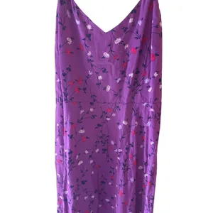 GAP Purple Floral Midi Dress Smocked‎ Bodice Adjustable Straps Small thumbnail 4