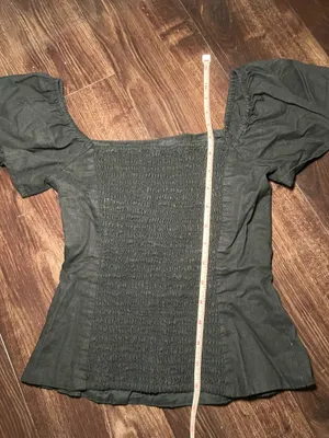 Gianni Bini blouse with puff sleeves size 0 thumbnail 6