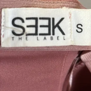 Seek the label pink faux suede mini skirt thumbnail 5