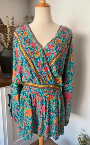 Umgee Floral Romper thumbnail 1
