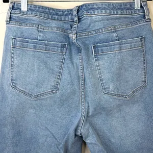 Free People We The Free Crvy High Rise Vintage Inspired Straight Jeans Size 32 thumbnail 7