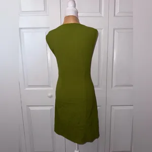 NWOT Free‎ People Laila Mini Dress in Calla Green Size LARGE thumbnail 6