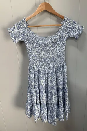 Altar’d State Clarita Off The Shoulder Dress Size Large thumbnail 3