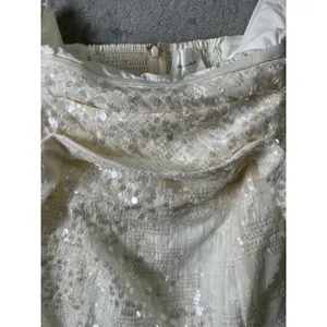 Line & Dot Gleam Mini Dress Ivory‎ Bridal Shower Bachelorette Party Dress MD New thumbnail 4