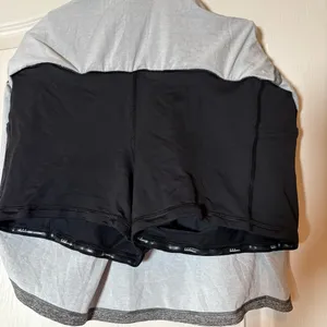Lululemon Pace Rival Skirt (Tall) *No Panels 15". Sz 12 Heather Lux Multi Black thumbnail 6