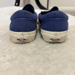 Vans unisex classic Navy Slip-On Shoes size 7 1/2 thumbnail 2