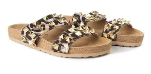 Myra Bags Leopard Bubble Sandals thumbnail 1