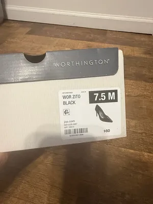 Worthington Black Pointed-Toe Stiletto Pumps Wor Zito 7.5 thumbnail 8