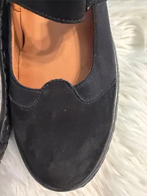 L'Amour Des Pieds Women’s Black Mary Jane Suede Flats size 8M leather upper thumbnail 9