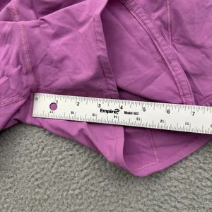 Lululemon Speed Up Shorts Mid Rise 4" Magenta Glow Purple Athletic Women's 4 thumbnail 8