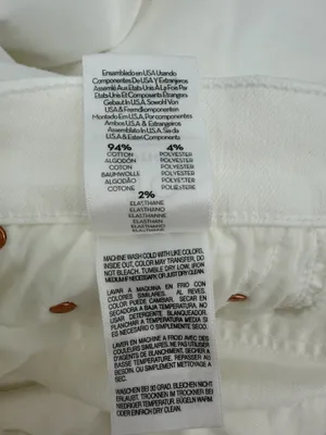 Mother Jeans Women’s 30 White Denim the Insider Crop Step Fray 1157-753 26” thumbnail 6