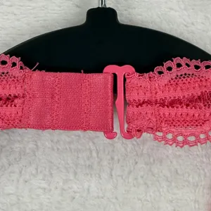 Victoria's Secret Pink Floral Lace Halter Bralette‎ Size Large 361640-Y71 thumbnail 7