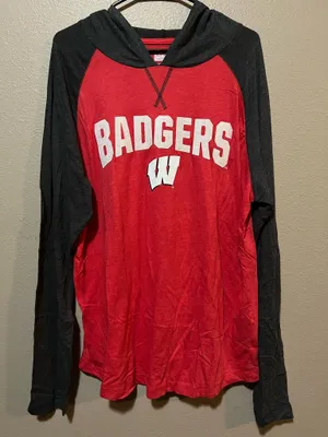 Wisconsin Badgers Men’s Long Sleeve Hoodie thumbnail 1