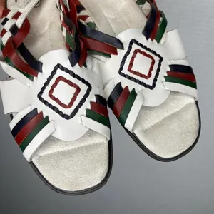 Dr. Scholls |‎ Vintage Tribal Aztec Patten 9 thumbnail 4