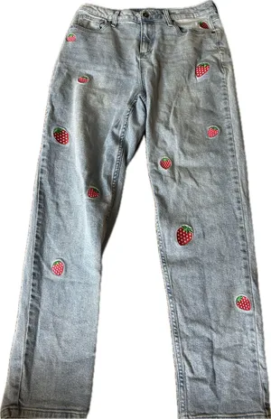 Strawberry Jeans Blue Size 7 thumbnail 1