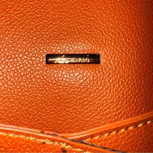 Lovevook Brown Leather Tote‎ Bag Tan thumbnail 7