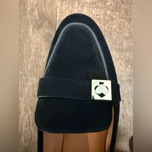 KATE SPADE Women's Camellia Black Suede Loafers‎ Size 7.5B thumbnail 4
