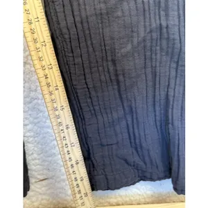 Cloth & Stone Jumpsuit Womens Medium Black Sleeveless High Neck Cropped‎ Pockets thumbnail 11
