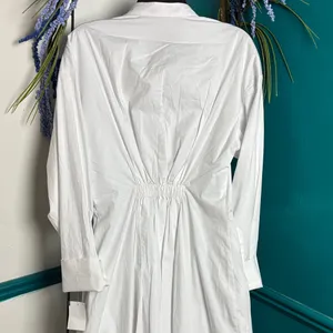 Staud Lorenza midi dress white sold out online thumbnail 10