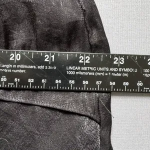 London Times Dress Size ?? Black Tiered Ruffle Sheath Cocktail Empire Waist thumbnail 9