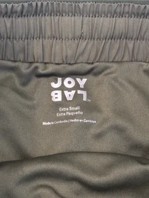 JoyLab Shorts XS Olive Green Pleated Athletic Running Gym Beach Summer Pockets thumbnail 8
