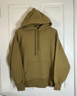 Aritzia TNA Sweatfleece Cozy Fleece Boyfriend Fit Size XS Olive Green *FLAW* thumbnail 1