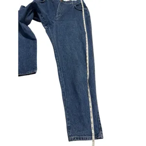 Vintage Levis High Rise Tapered Leg Jeans Made in USA Medium Wash Denim Size 18 thumbnail 14