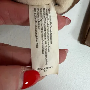 Aris Isotoner 7.5 Gloves Tan Brown Leather Thinsulate Insulated Winter Warm thumbnail 6