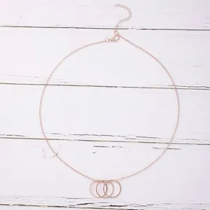 3/$30 💛 Dainty Ring Necklace Gold thumbnail 4